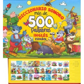LIBRO DICCIONARIO SONORO. MAS DE 500 PALABRAS INGLES