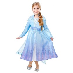 DISFRAZ DE ELSA 2 LUJO 7-8 AÑOS