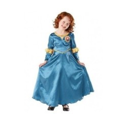 DISFRAZ PRINCESA MERIDA BRAVE 3-4 AÑOS