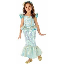 DISFRAZ SIRENA AZUL 3-4 AÑOS