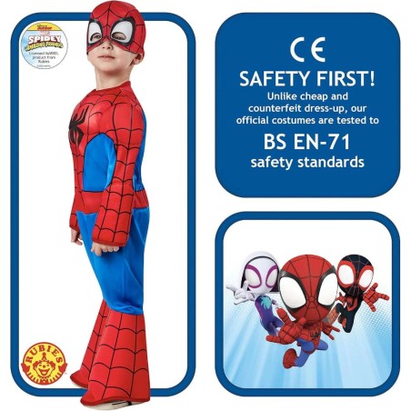 DISFRAZ SPIDERMAN PRESCHOOL 3-4 AÑOS/ 98