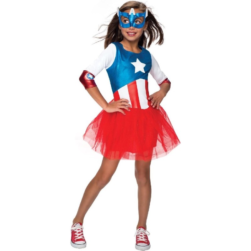 DISFRAZ CAPITANA AMERICA DREAM DELUXE 8-