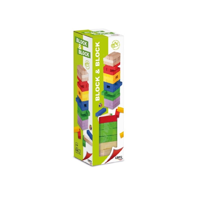 JUEGO DE MESA BLOCK & BLOCK BASICO COLOR