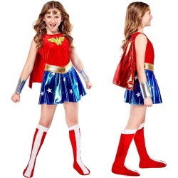 DISFRAZ WONDER WOMAN DELUXE 8-10 AÑOS 2