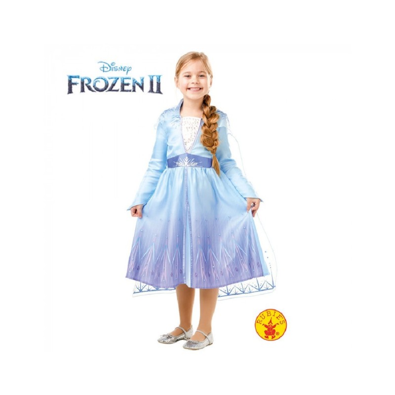 DISFRAZ ELSA FROZEN 2 -  7-8 AÑOS 128CM