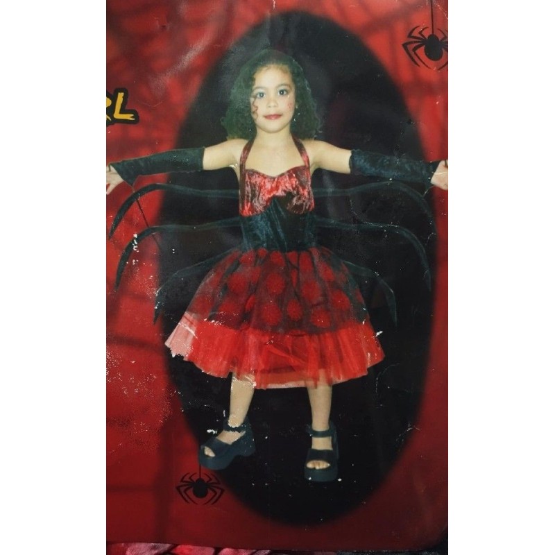 DISFRAZ SPIDER GIRL C/PATAS 7-8 AÑOS