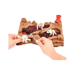 EXCAVACION DINOSAURIOS KINETIC SAND 2