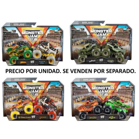 MONSTER JAM PACK 2 VEHICULOS SURTIDOS