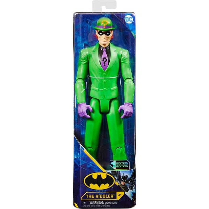 BATMAN FIGURA THE RIDDLER ENIGMA 30CMS