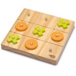 TIC TAC TOE TRES EN RAYA DE MADERA CAYRO 2