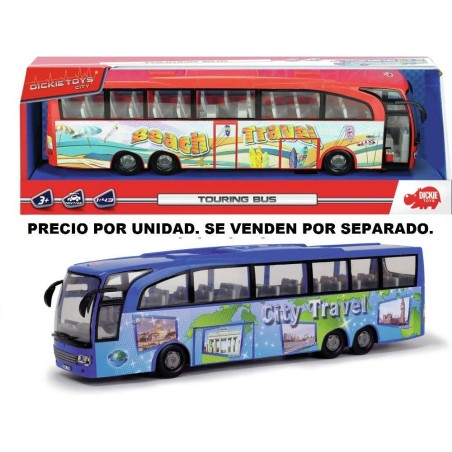 AUTOBUS TURISTICO SURTIDO 1:43 DICKIE