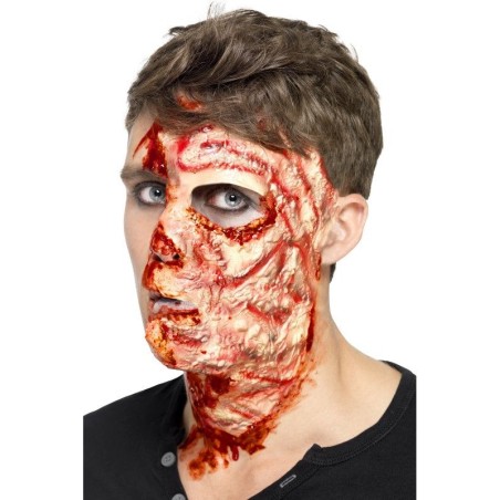 EFECTO CARNE QUEMADA LATEX CON ADHESIVO