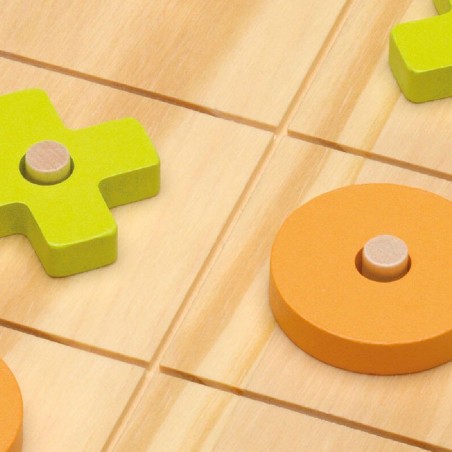 TIC TAC TOE TRES EN RAYA DE MADERA CAYRO