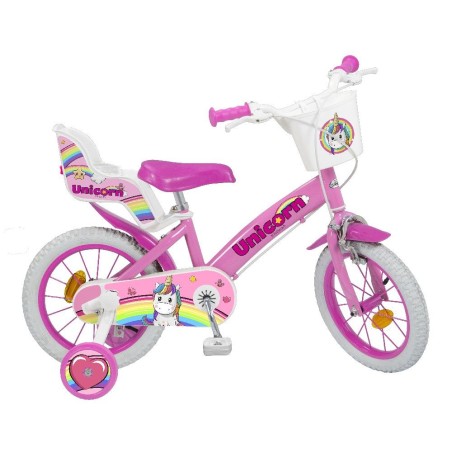 BICICLETA 16" UNICORN INNOVATOYS  DE 5 A
