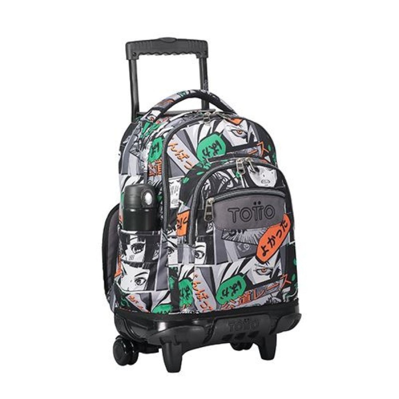 MOCHILA ESCOLAR RUEDAS TOTTO GRANDE BOMP