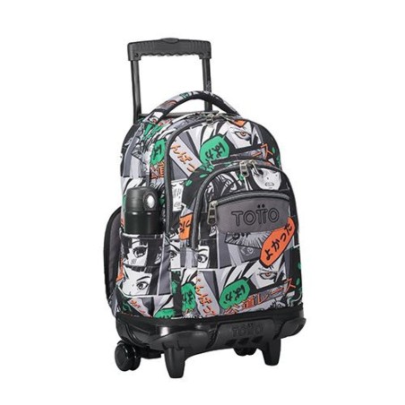 MOCHILA ESCOLAR RUEDAS TOTTO GRANDE BOMP