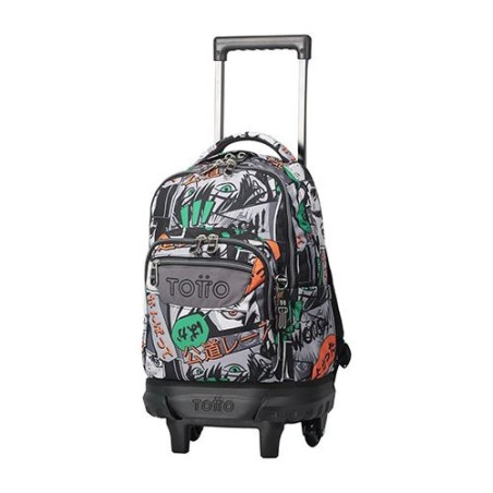 MOCHILA ESCOLAR RUEDAS TOTTO MEDIANA RES