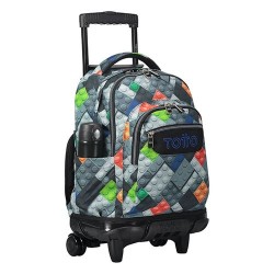MOCHILA ESCOLAR RUEDAS TOTTO GRANDE BOMP 2