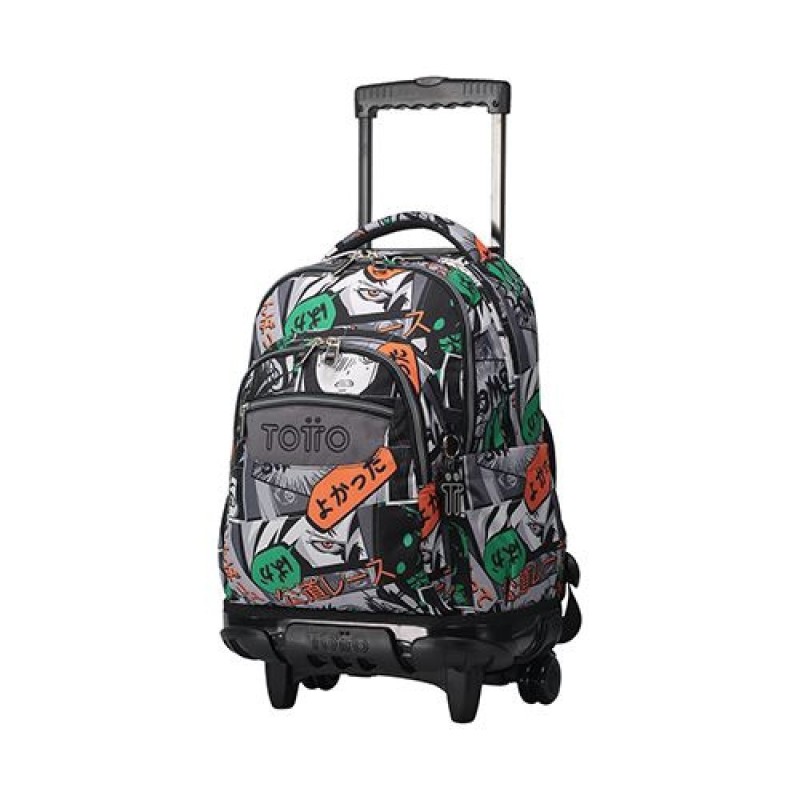MOCHILA ESCOLAR RUEDAS TOTTO GRANDE BOMP