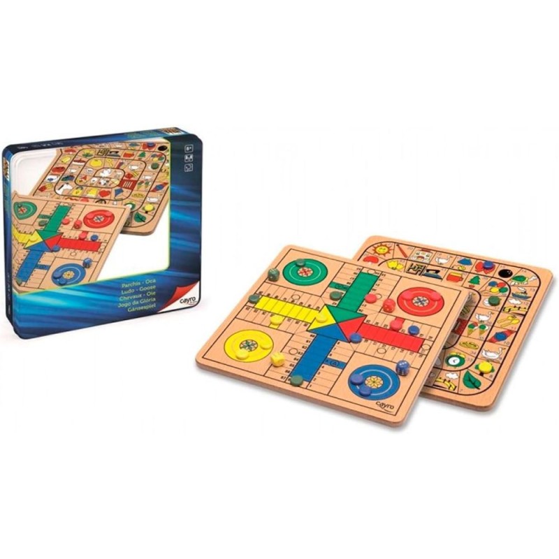 PARCHIS - OCA DE MADERA METAL BOX
