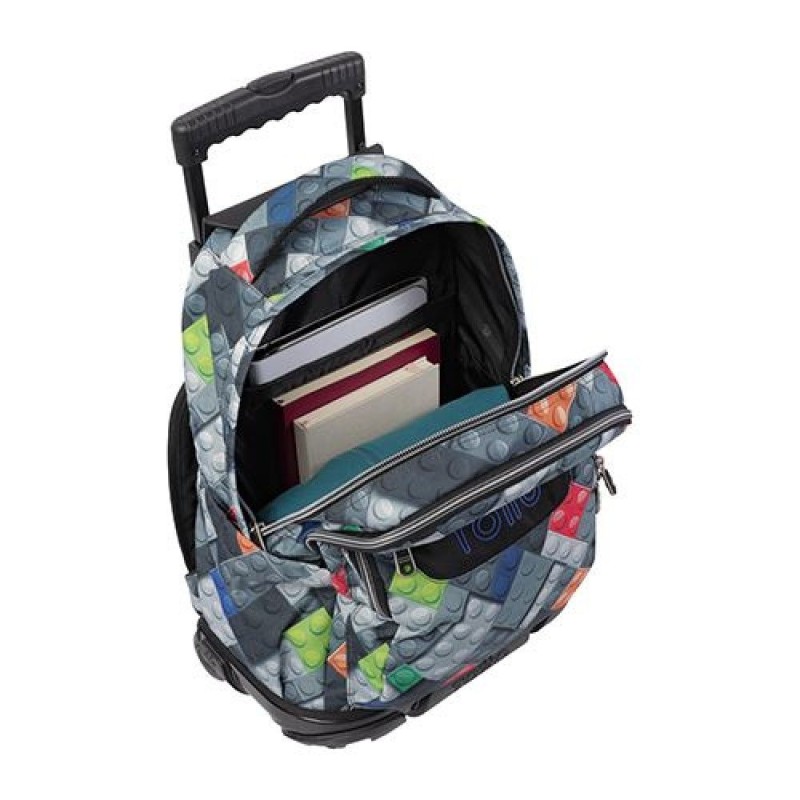 MOCHILA ESCOLAR RUEDAS TOTTO GRANDE BOMP