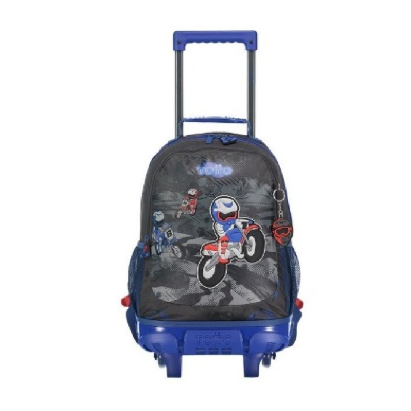 MOCHILA ESCOLAR MEDIANA RUEDAS - KROSS