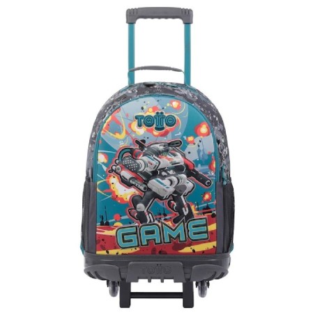 MOCHILA ESCOLAR CON RUEDAS TOTTO INFINIT