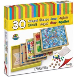 30 JUEGOS - JUEGO DE MADERA
