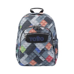 MOCHILA ESCOLAR MEDIANA PIEZAS- MORRAL C