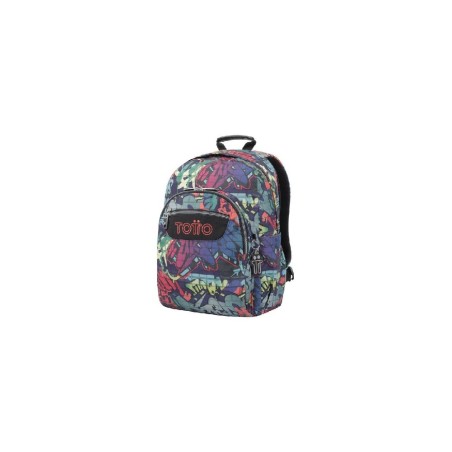MOCHILA ESCOLAR MEDIANA GRAFFITI - MORRA