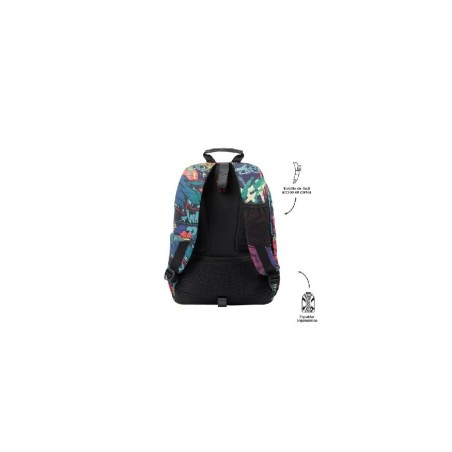 MOCHILA ESCOLAR MEDIANA GRAFFITI - MORRA