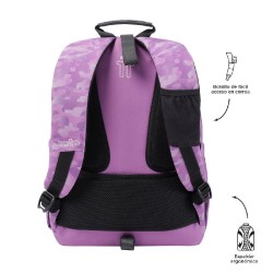 MOCHILA ESCOLAR MEDIANA CAMUFLAJE -MORRA 2