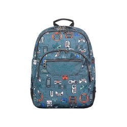 MOCHILA ESCOLAR CONSOLAS - MORRAL CRAYOL