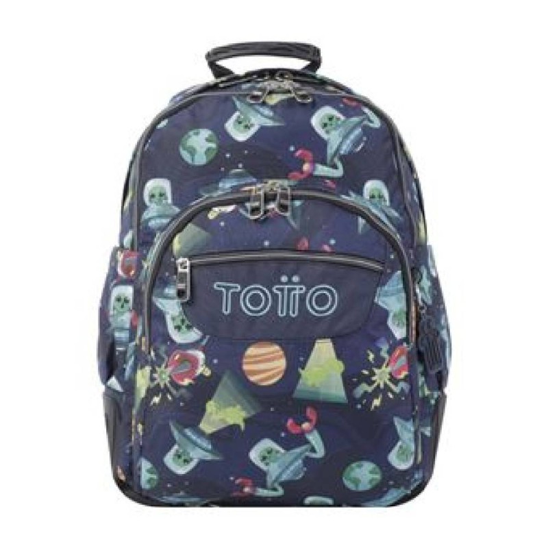 MOCHILA ESCOLAR ESTAMPADO ALIENS- MORRAL
