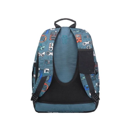 MOCHILA ESCOLAR CONSOLAS - MORRAL CRAYOL