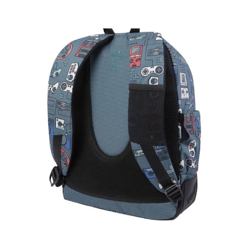 MOCHILA ESCOLAR CONSOLAS - MORRAL CRAYOL