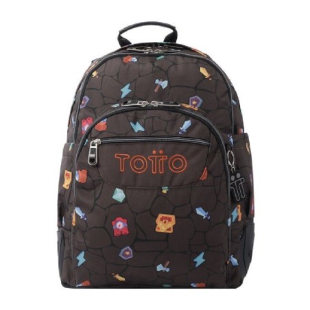 MOCHILA ESCOLAR ESTAMPADO VIDEOJUEGO MOR