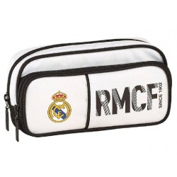 ESTUCHE ESCOLAR REAL MADRID COMPARTIMENT