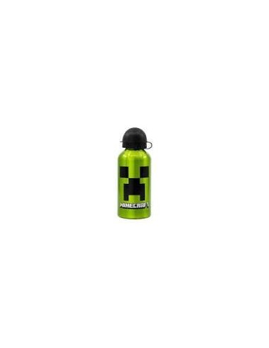  Botella Aluminio Pequeña 400 Ml Minecra