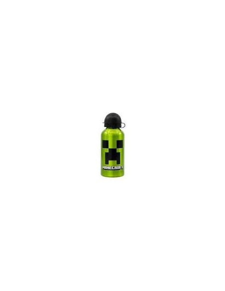 Botella Aluminio Pequeña 400 Ml Minecra
