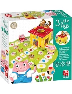 Goula Los 3 Cerditos Juego de Mesa Coope