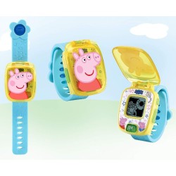 RELOJ PEPPA PIG AMARILLO Y AZUL 2