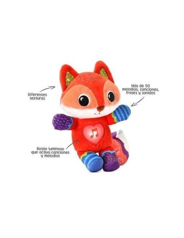 PELUCHE ZORRO BOSQUE DULCES SUEÑOS Y ABR
