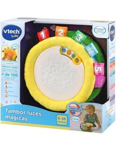 Tambor luces mágicas (bilingüe)