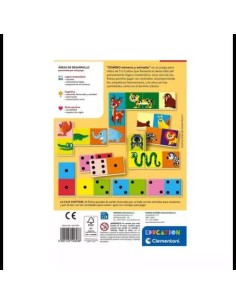 Domino de numeros y animales 2