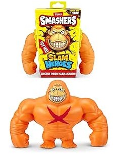 Figura Gorila Smashers, ¡Estira, lanza y