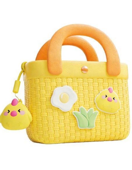 Bolso Pop Deco con charm y doble asa