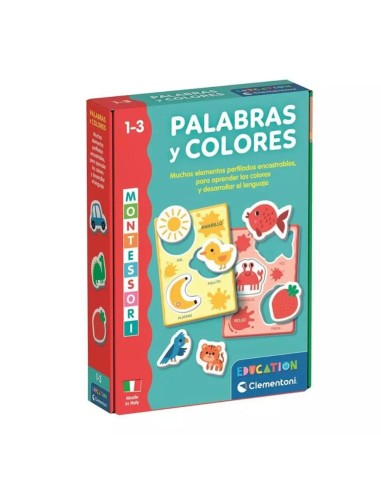 Montessori - Palabras y colores