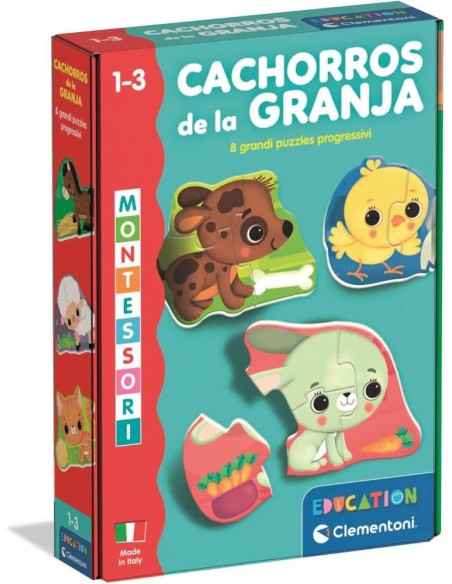 Montessori - Cachorros de la granja