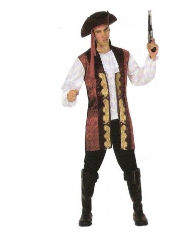 Disfraz pirata capitan elegante XL